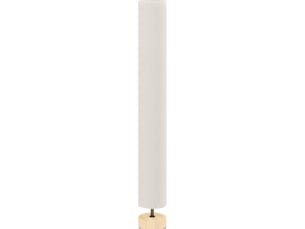 Lampadaire salon 2 douilles e27 avec interrupteur au pied 120 cm evryae
