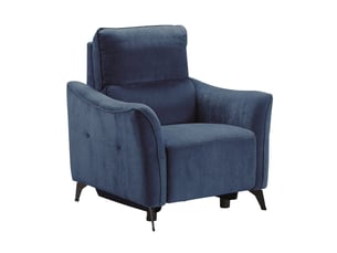 Fauteuil relax électrique GARIOS <strong>ALTOBUY</strong> Polyester bleu