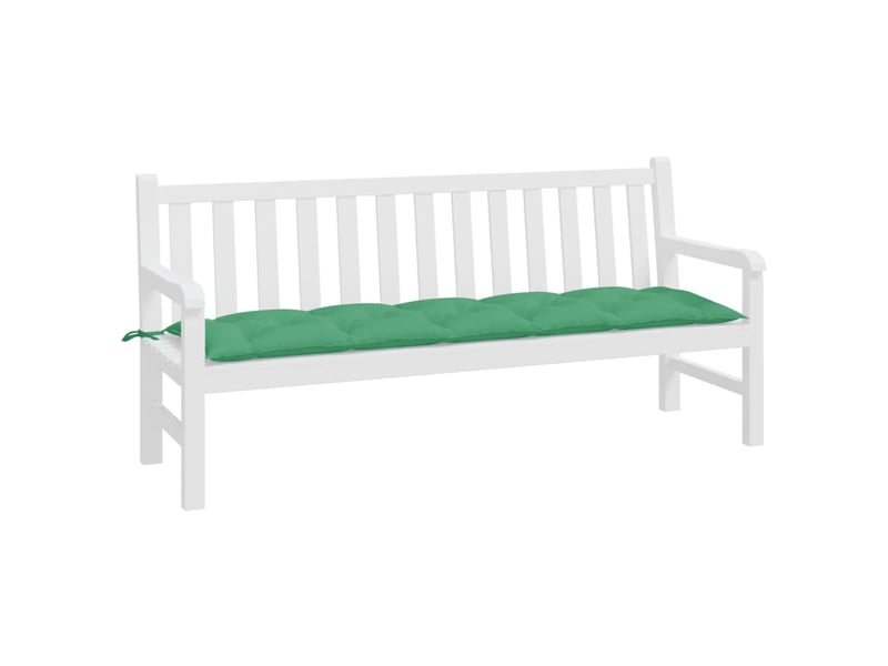 Coussin de banc de jardin, coussin d'assise vert 180x50x7 cm tissu oxford cf52858  - Conforama C