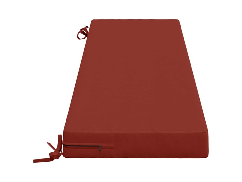  Coussin de banc, coussin d'assise, coussin de canapé soest 100 % polyester rouge 160 x 40 x 8 cm cf53517  - Conforama D