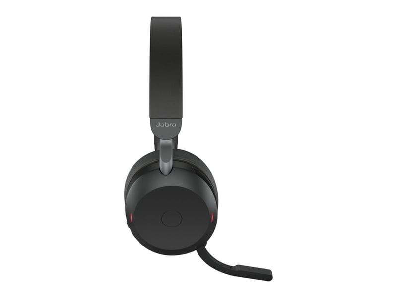  Casque micro sans fil binaural bluetooth 5.2 avec socle de charge usb-c 36 h noir  - Conforama B