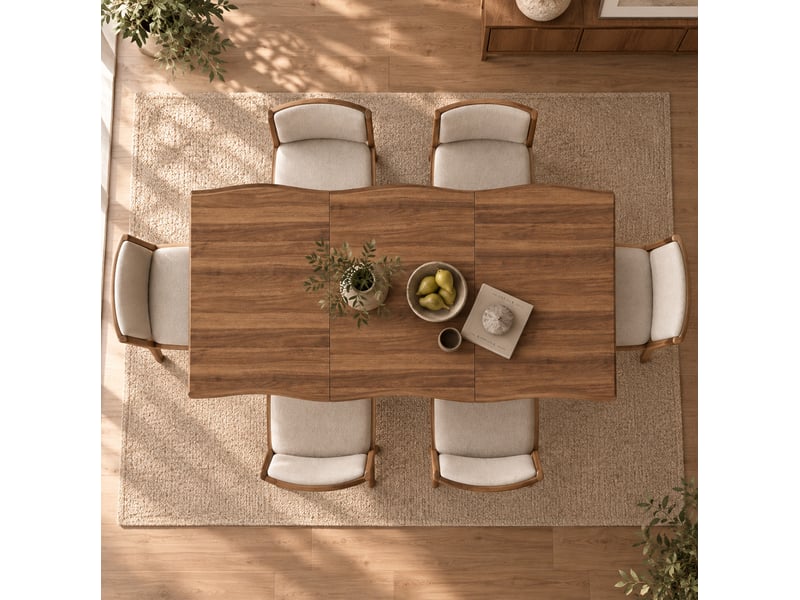 Table de salle à manger 160 x 78 cm, 4 à 6 places, plateau mdf bois foncé et pieds x en fer, style industriel - Conforama D