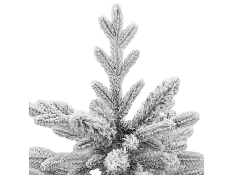  Sapin de noël artificiel, arbre de noël à charnières avec neige floquée 150 cm shl5983  - Conforama D