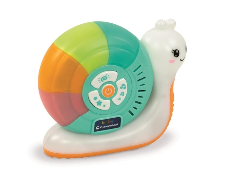  Veilleuse clementoni 17973 baby - escargot lumineux musical 8005125179732 - Conforama B