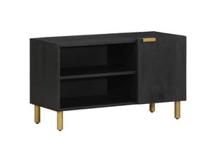 Meuble tv coloris noir 80 cm