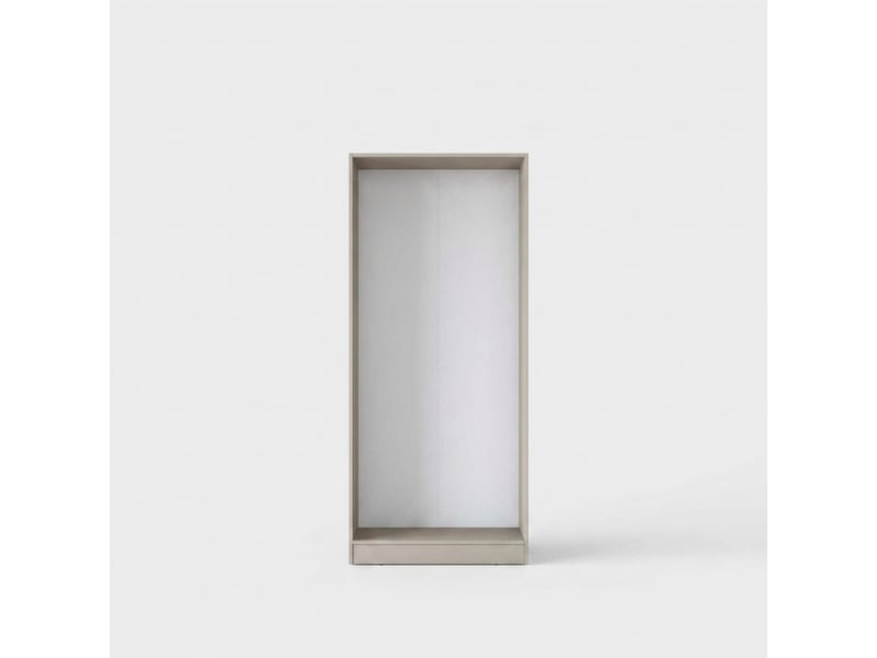  Armoire 2 portes avec barre de penderie myrokium  - Conforama C