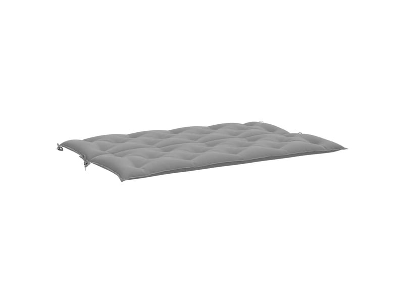  Coussin de banc de jardin, coussin d'assise gris 150x(50+50)x7 cm tissu oxford cf52726  - Conforama E