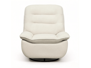 Fauteuil relax manuel  MEUBLIV Tissu beige