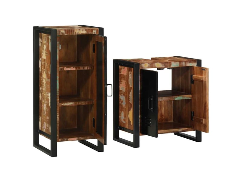  Ensemble de mobilier de salle de bain 2 pièces cf64202  - Conforama A