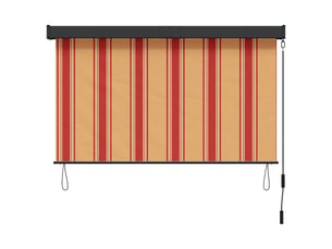 Store enrouleur, store à rouleau multicolore 60 x 250 cm tissu et aluminium cf45341
