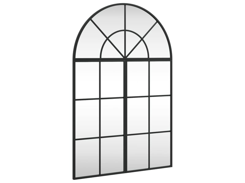  Miroir mural noir 60x90 cm arche fer cf62853  - Conforama A