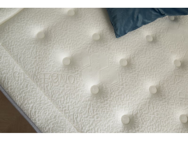  Matelas à mémoire de forme au graphène bio memory elite confort - mémoire de forme au graphène, 5 cm, indépendance de couchage 8434196068506 - Conforama C