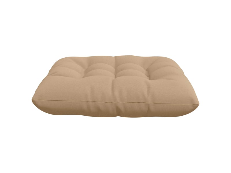  Lot de 4 coussins de siège, coussins d'assise vianen 100 % polyester sable cf60843  - Conforama D
