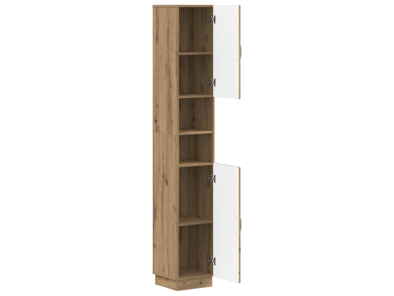  Colonne de salle de bain avec étagère ouverte hoorn shl4070  - Conforama C