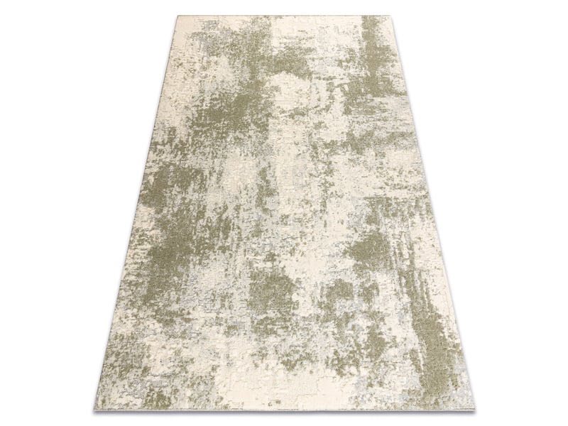 Moquette en laine flux 461.138.sa990 osta - abstraction, structurelle, loft vert beige 135x200 cm  - Conforama A