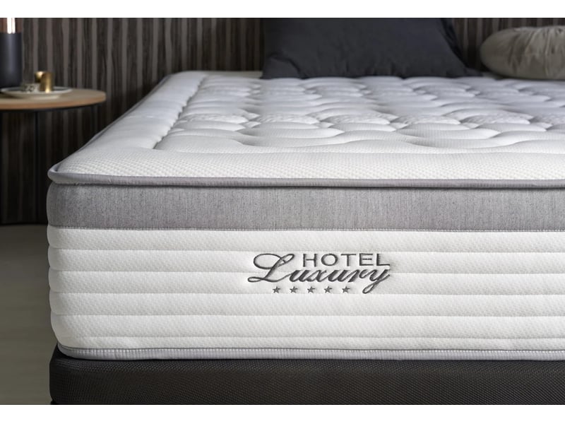  Matelas hybride à ressorts ensachés hotel 5 étoiles - mi-ferme, mémoire de forme gel 5 cm, ressorts ensachés 8435720071184 - Conforama C