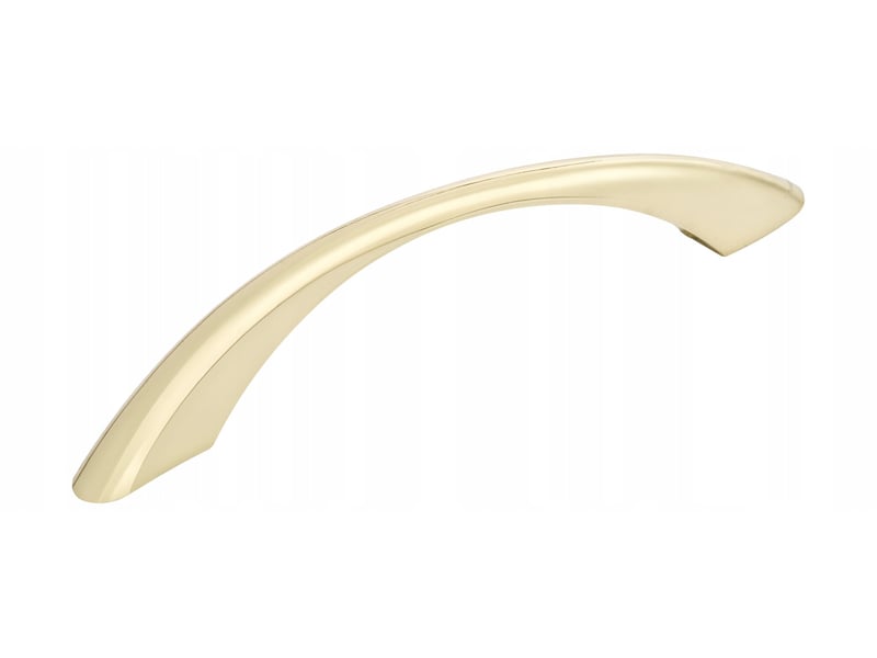  Poignée de meuble, couleur bronze, distance de 96 mm entre les points de fixation.  - Conforama E