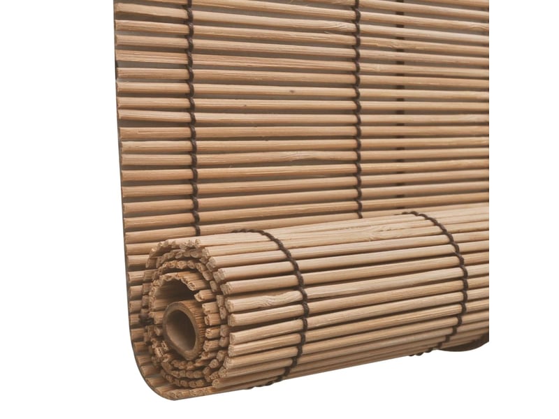 Store roulant en bambou 80x220 cm marron - Conforama D