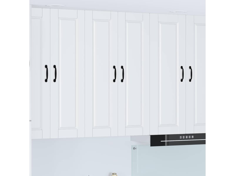 Meuble mural de cuisine, armoire de cuisine blanc 60x31x100cm bois d'ingénierie shl4930 - Conforama B