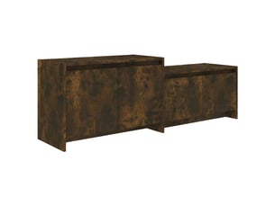Meuble tv coloris marron 146.5 cm <strong></strong>  <strong></strong>