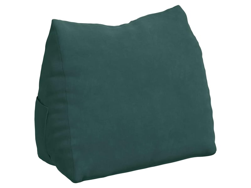 Coussin de dos, coussin de dossier vert foncé 60 x 20 x 50 cm cf55094 - Conforama A