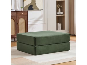 Pouf / repose pied <strong>BLOSSOM</strong> <strong>HFSN-1281GN</strong> vert