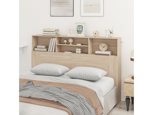 Lit avec rangement 160x200 cm    coloris naturel