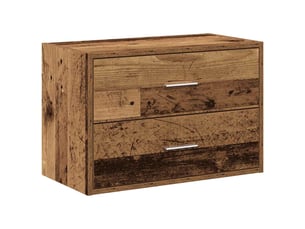 Commode 2 tiroir(s) <strong></strong> <strong></strong> coloris bicolore largeur 60 cm