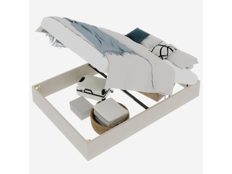 Lit mezzanine enfant 90x200 cm, armoire, 1 tiroir, escalier de rangement, barrières, noir, sans matelas - Conforama E