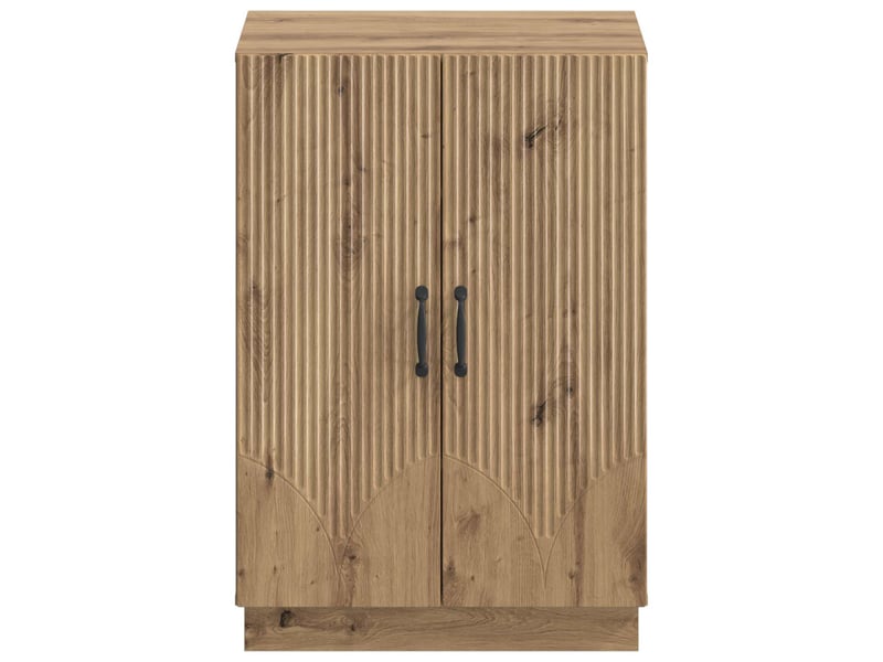  Meuble à chaussures, armoire à chaussures hoorn 59,5x39,5x87 cm chêne artisanal  - Conforama D