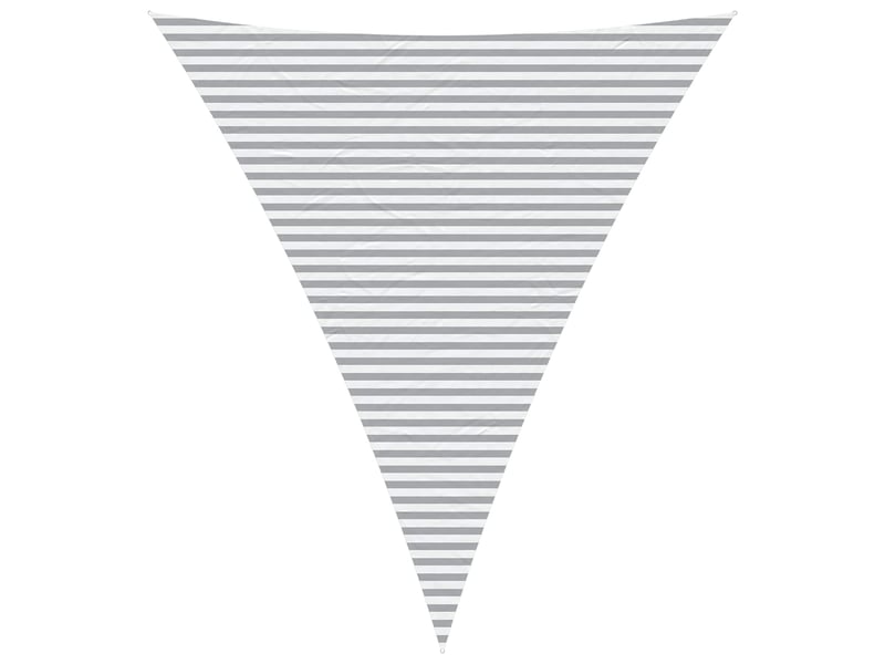 Voile d'ombre - voile d'ombrage - voile parasol 5 x 6 x 6 m 100 % polyester oxford triangulaire - Conforama A
