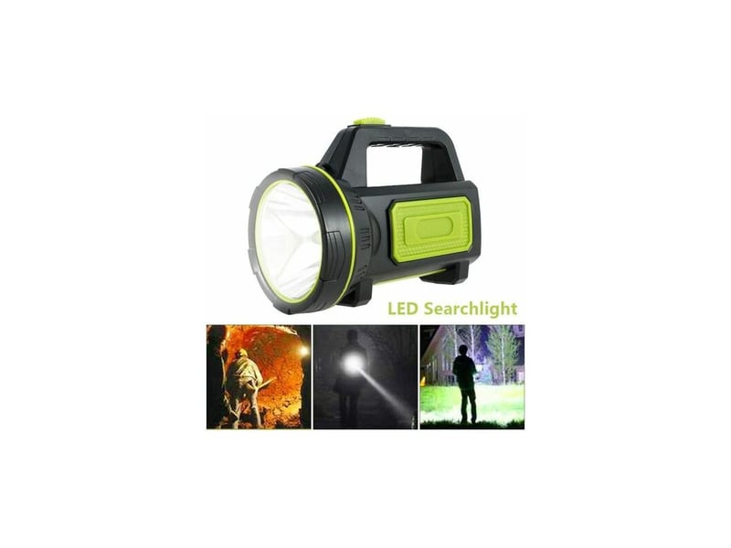  Lampe torche led puissante rechargeable usb 135000 lumens etanche haute puissance (sans lumière latérale)  - Conforama B
