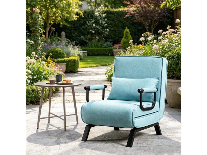  Fauteuil-lit convertible extensible, dossier réglable, fauteuil tv multifonction 1 place  - Conforama B