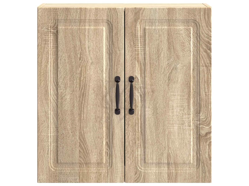  Armoire murale salon 59x31x60cm bois d'ingénierie chêne sonoma shl2431  - Conforama D