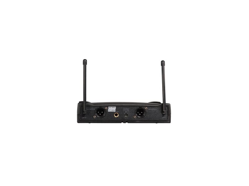 Hq power hqmc10012 microphone uhf sans fil 2 canaux 2 microphones 863.05 mhz + 854.00 mhz - Conforama C