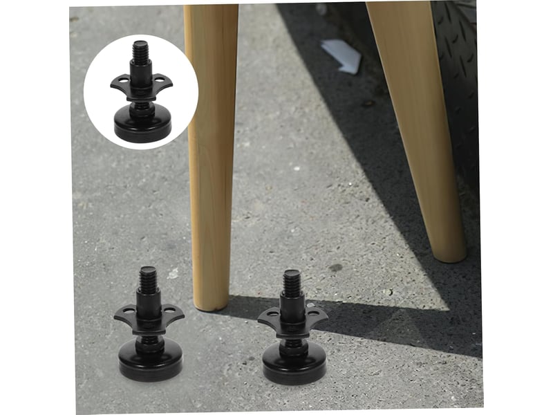  Nivellement réglables pour meubles tables et chaises à visser et pratiques faciles à installer et utiliser  - Conforama C