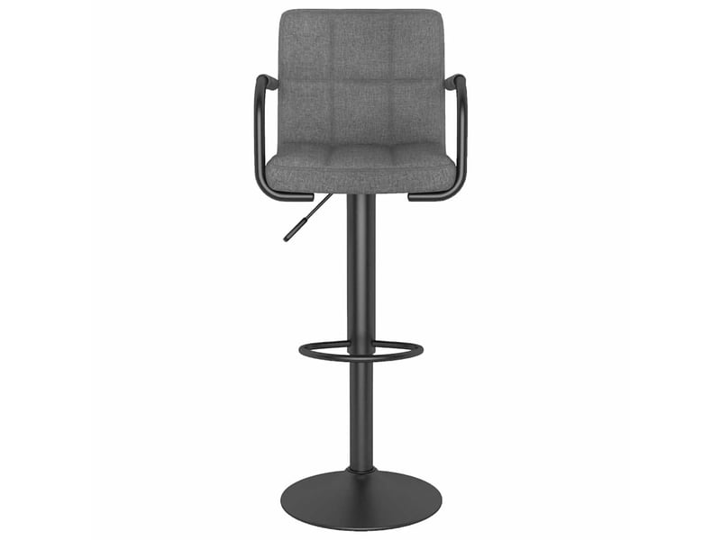  Lot de 2 tabouret de bar, chaise de bar gris clair tissu shl27676  - Conforama D
