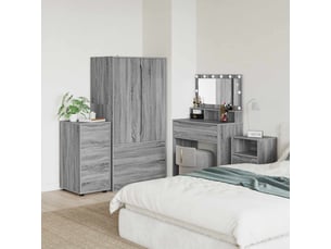 Commode 1 tiroir(s) <strong></strong> <strong></strong> coloris gris largeur 40 cm