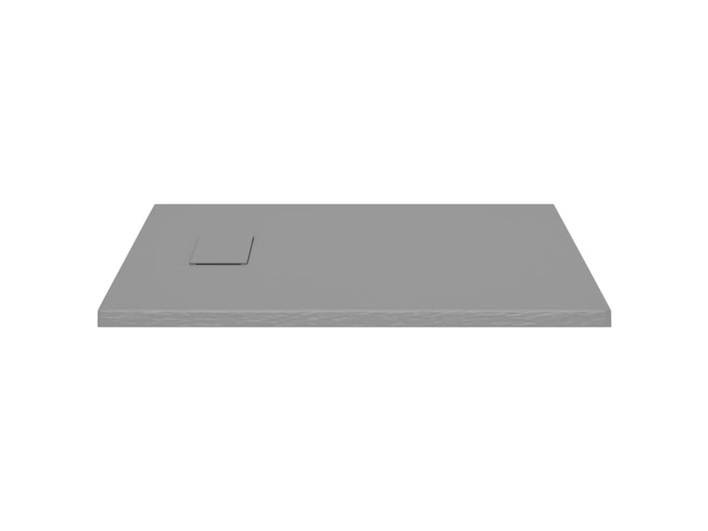  Receveur de douche salle de bain smc 90x70 cm gris 02_0001973  - Conforama C