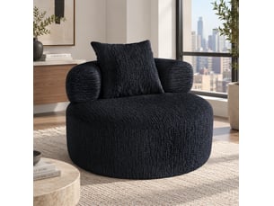 Fauteuil fixe MODFU Polyester noir