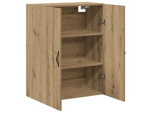 Armoire murale élégante design intemporel 69,5 x 34 x 90 cm en bois d'ingénierie chêne artisanal 02_0051157