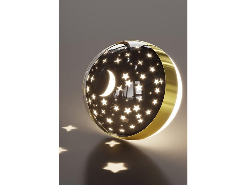  Applique murale d'intérieur led avec interrupteur tactile à intensité variable - lampe de chevet ciel étoilé astronaute  - Conforama E