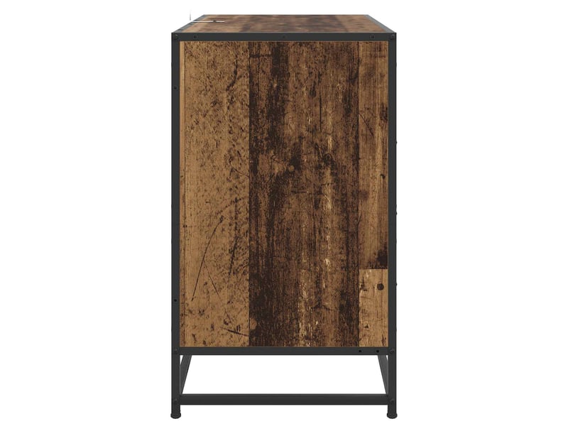 Armoire à tiroirs, commode 3-tiroir bois ancien 70x41x70 cm - Conforama D