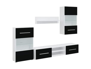 Meuble tv coloris noir 120 cm <strong></strong>  <strong></strong>