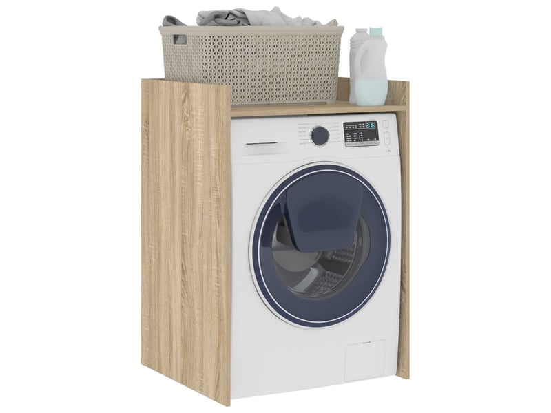  Armoire pour machine à laver chêne sonoma 67,5x62x97 cm  - Conforama C