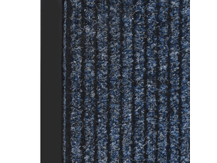 Paillasson rayé bleu 40x60 cm - comfortxl