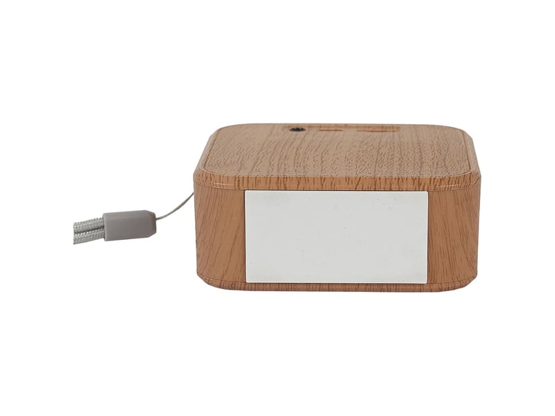  Enceinte sans fil 3w coloris gris et aspect bois avec dragonne - liena LIENA - Conforama D