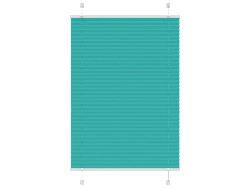  Store plissé, store de fenêtre vert pétrole 95x100 cm largeur du tissu 94,4 cm cf47112  - Conforama B