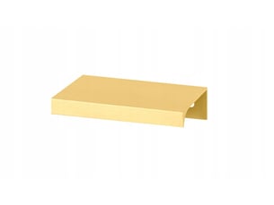 Profil de bord mat doré pour meubles ua06 50cm