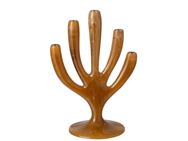  Chandelier arbre design bjarne 44cm caramel  - Conforama A